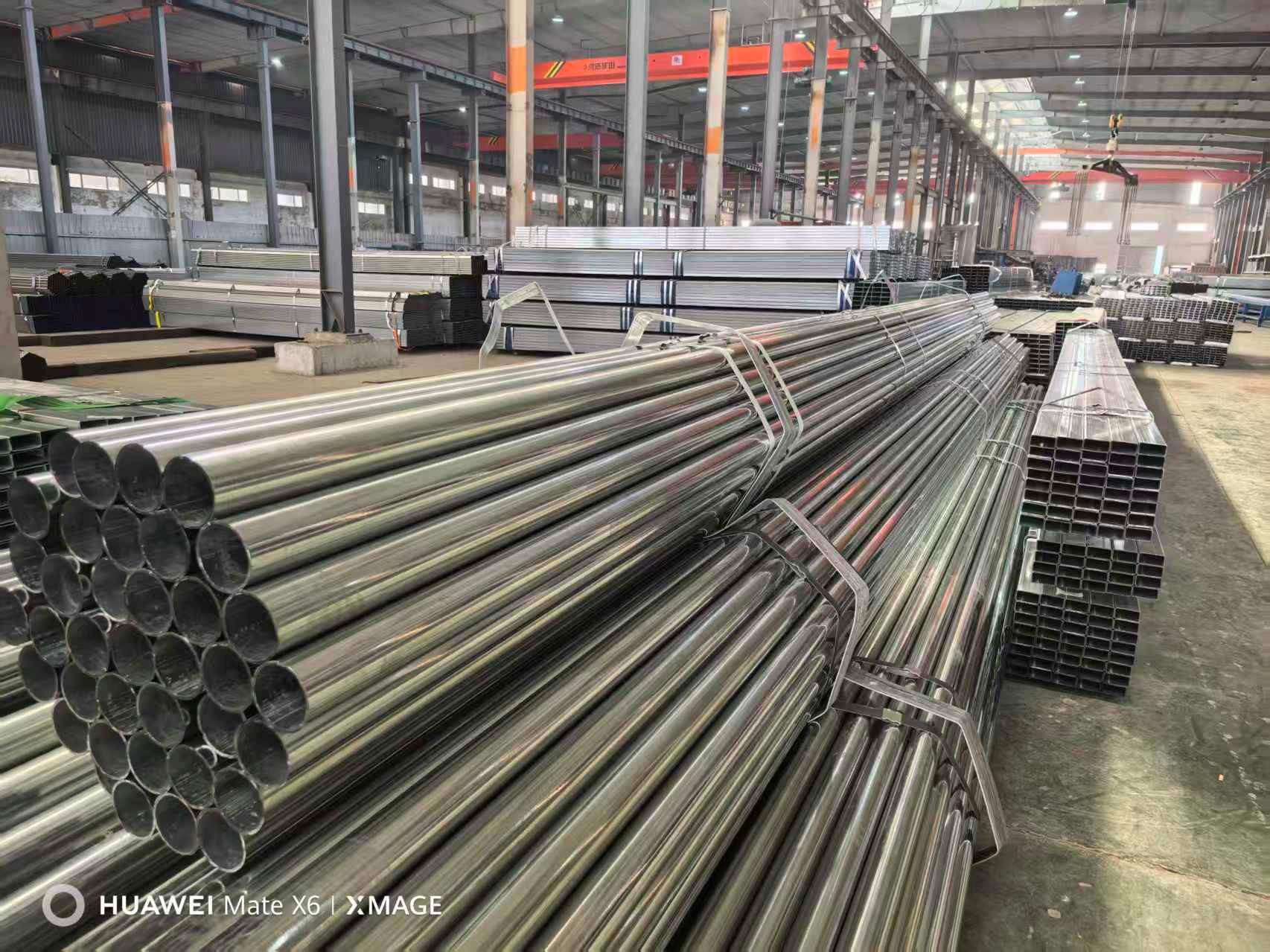 Galvanized Strip Large Round Pipe
